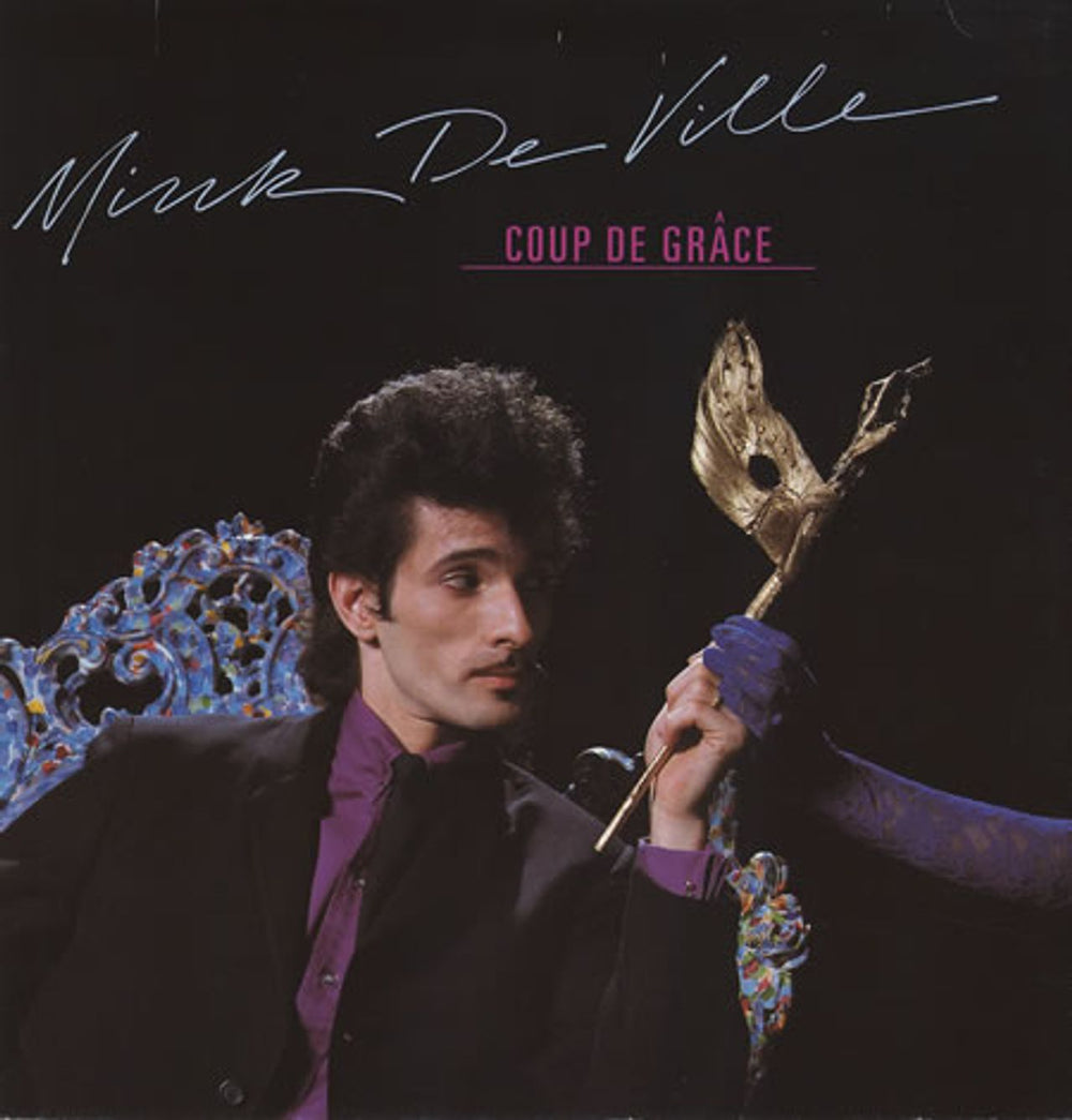 Mink DeVille Coup De Grace German vinyl LP album (LP record) ATLK50833