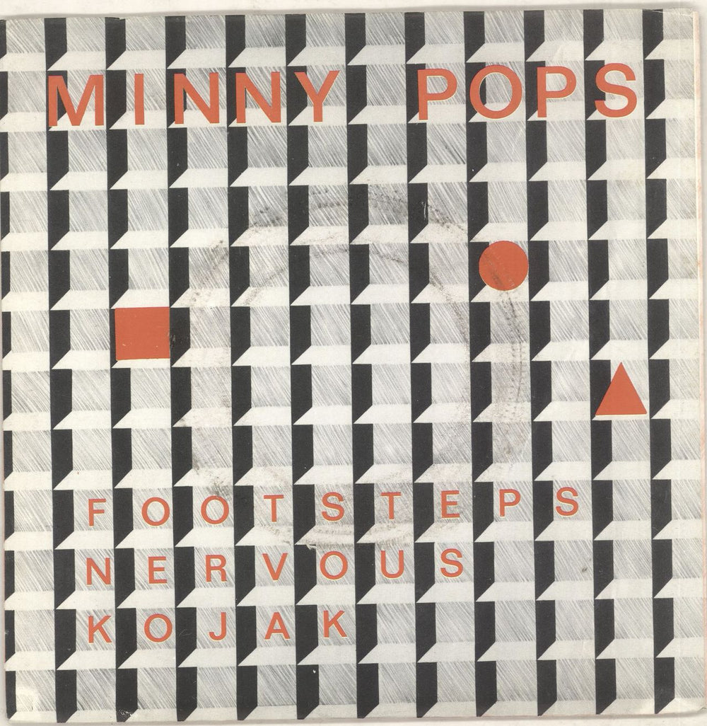 Minny Pops Footsteps Dutch 7" vinyl single (7 inch record / 45) PLUREX005