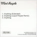 Mint Royale Anything UK Promo CD-R acetate CD-R ACETATE