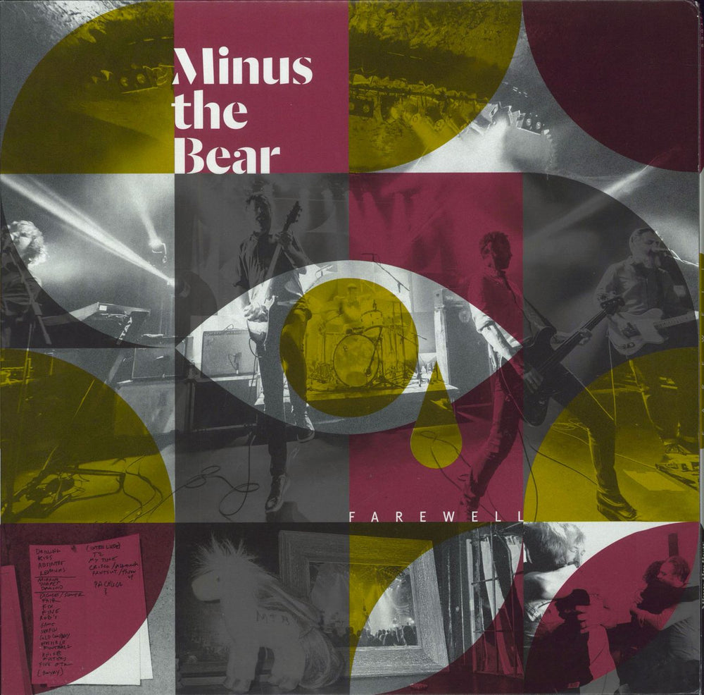 Minus The Bear Farewell - Opaque Grey Vinyl US 3-LP vinyl record set (Triple LP Album) SSQ175