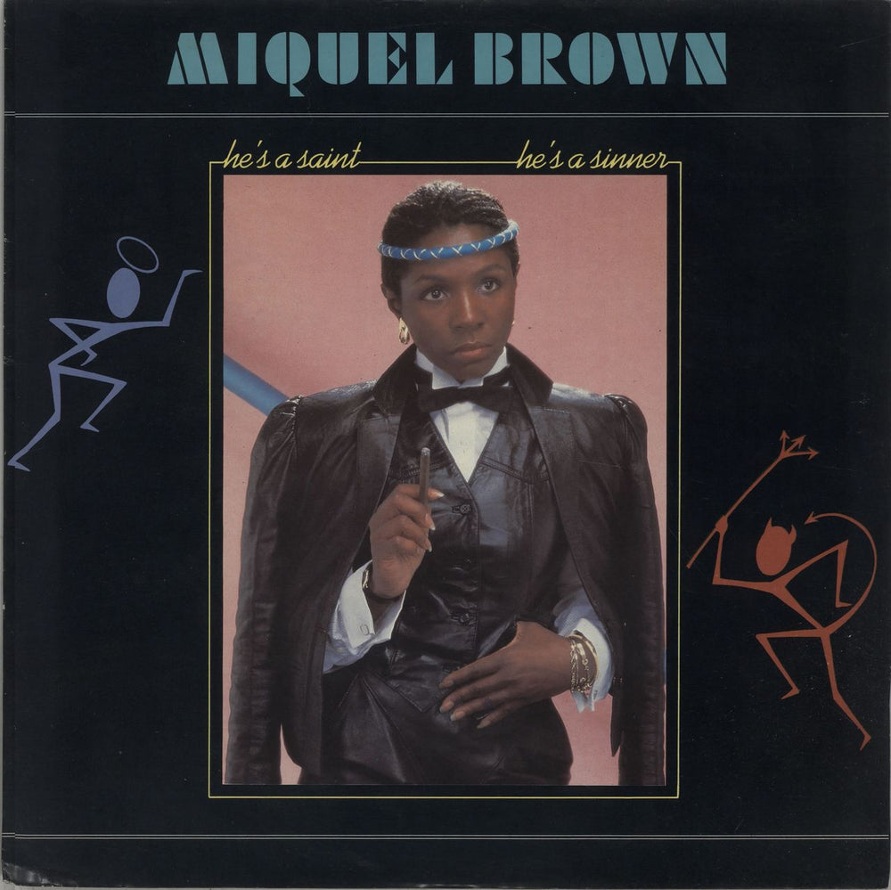 Miquel Brown He's A Saint, He's A Sinner UK 12" vinyl single (12 inch record / Maxi-single) SOHOT15