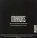 Mirrors The White EP - White Vinyl UK 7" vinyl single (7 inch record / 45) 5025425531675