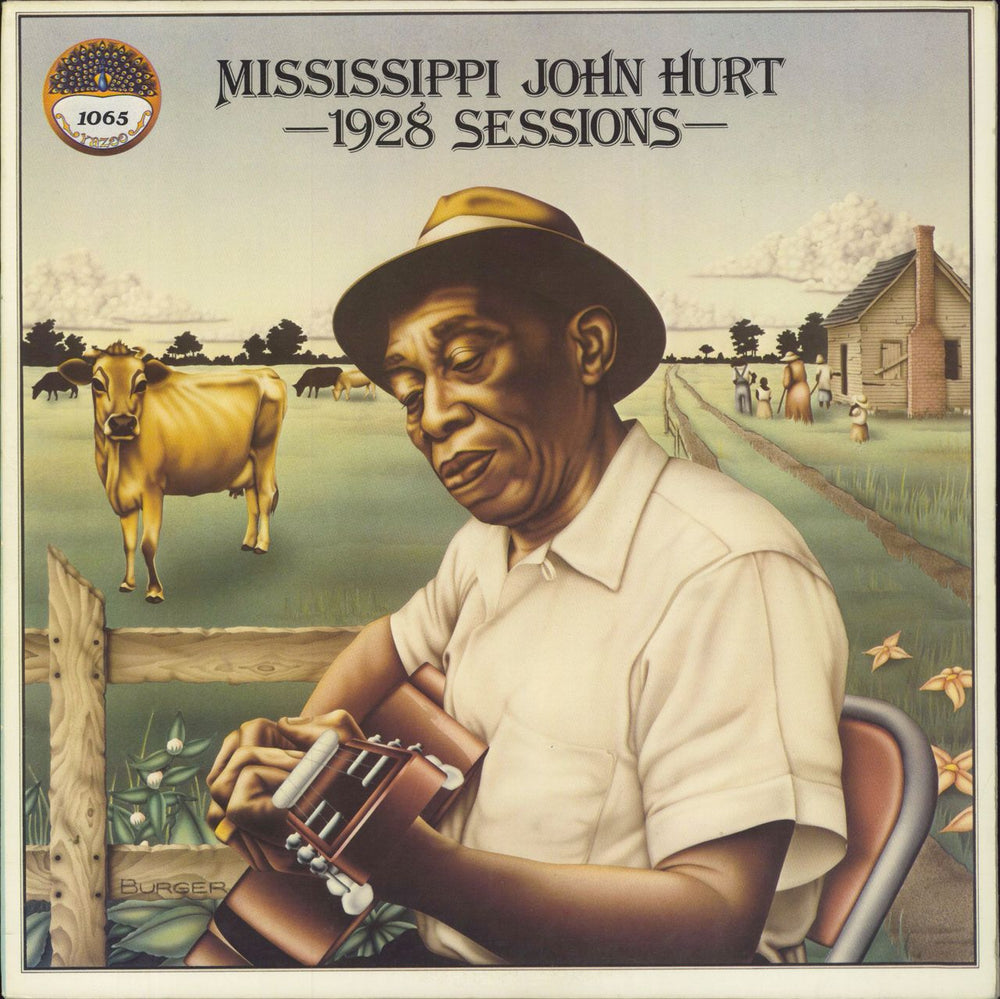 Mississippi John Hurt The 1928 Sessions US vinyl LP album (LP record) L-1065