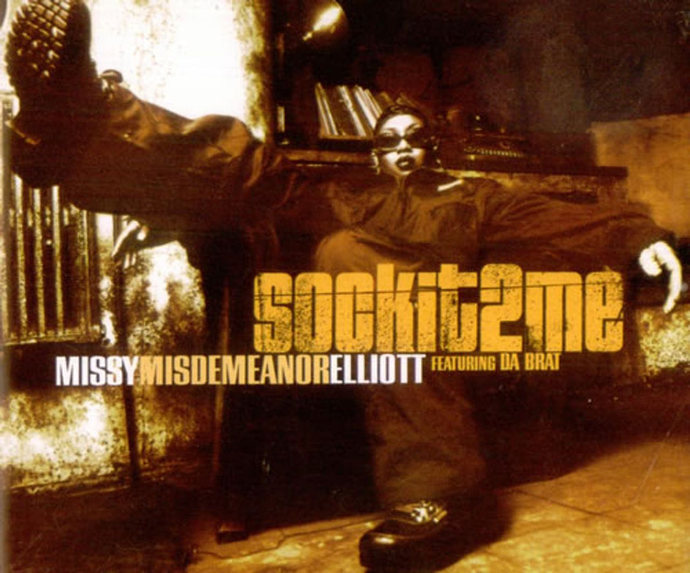 Missy Misdemeanor Elliott Sock It 2 Me German CD single (CD5 / 5") E3890CD