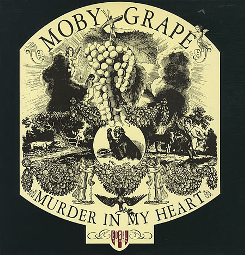 Moby Grape Murder In My Heart UK vinyl LP album (LP record) ED171