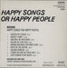Mogwai Happy Songs For Happy People UK Promo CD album (CDLP) MGWCDHA247877