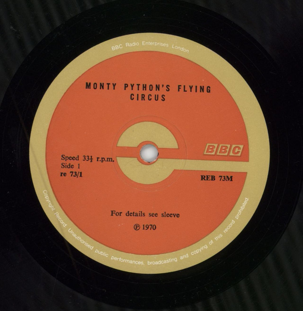 Monty Python Monty Python's Flying Circus - 2nd UK vinyl LP album (LP record) PYTLPMO596806