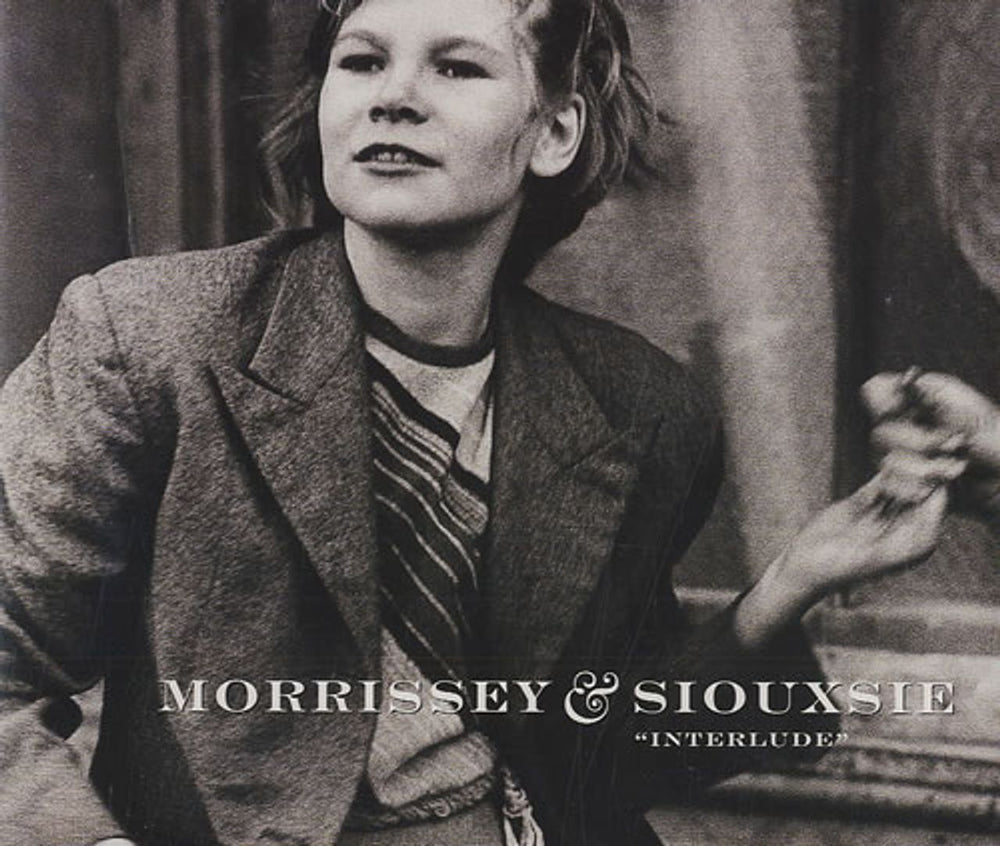 Morrissey Interlude - With Siouxsie UK CD single (CD5 / 5") CDR6365