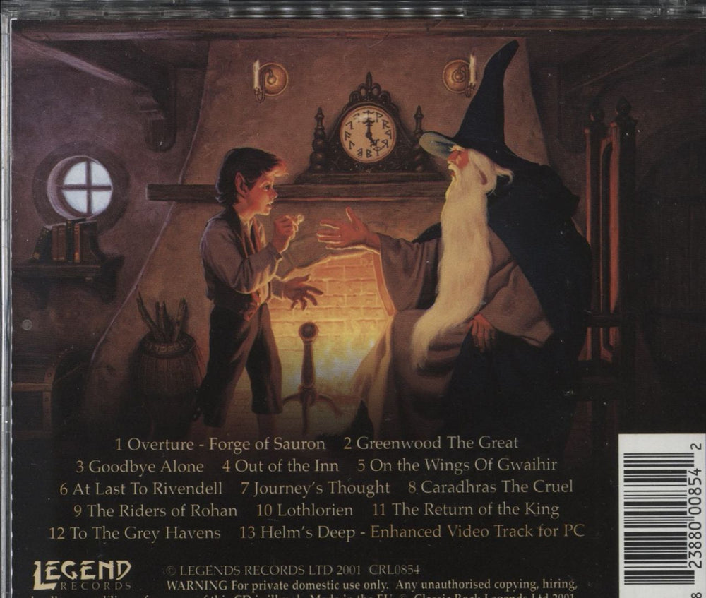 Mostly Autumn Music Inspired By The Lord Of The Rings UK CD album (CDLP)