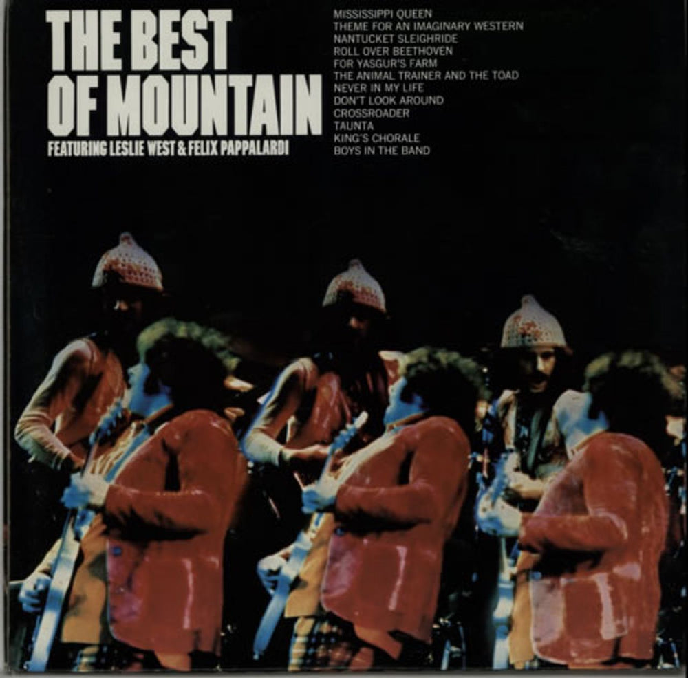 Mountain The Best Of Mountain US vinyl LP album (LP record) PC32079