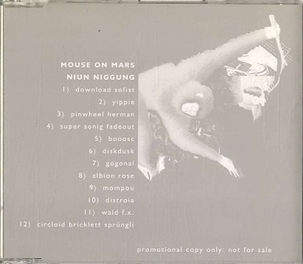 Mouse On Mars Niun Niggung UK Promo CD album (CDLP) MNMCDNI340702