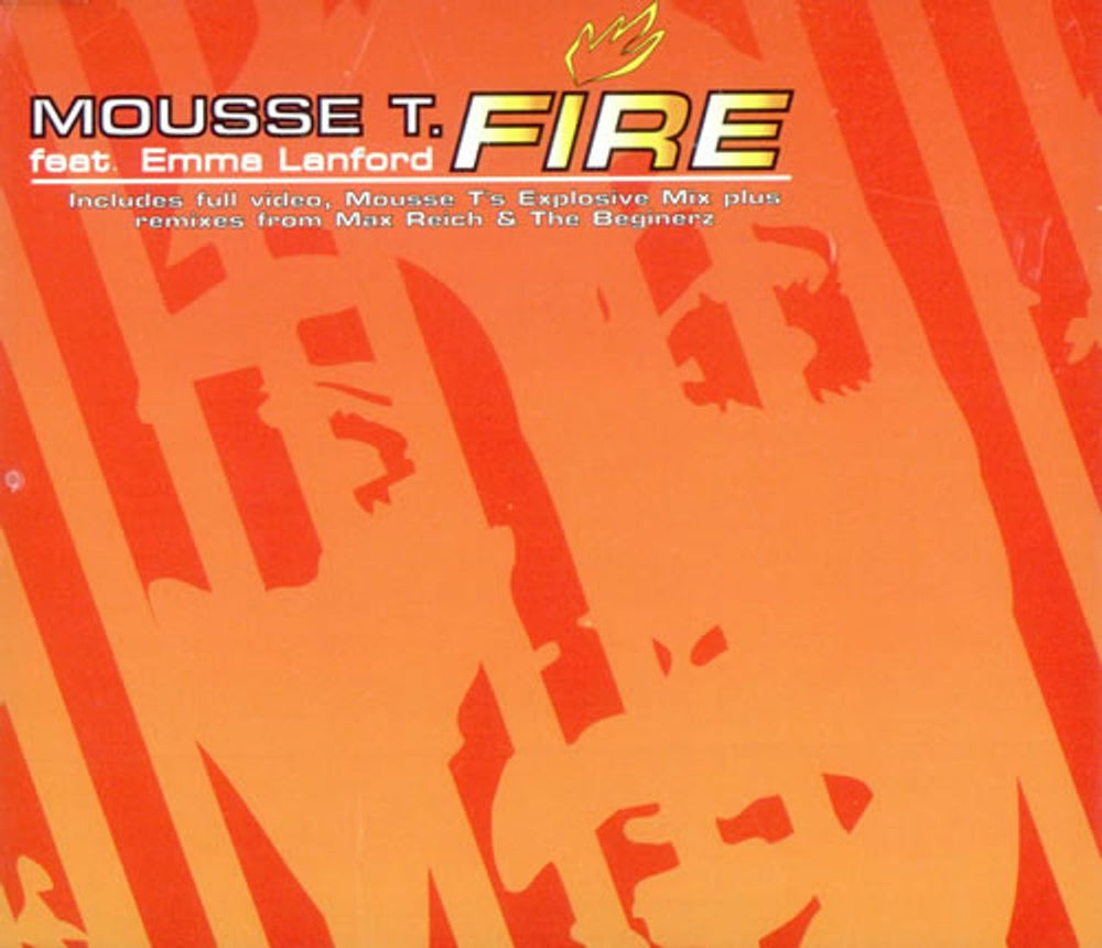 Mousse T Fire UK CD single (CD5 / 5") SERR044CD