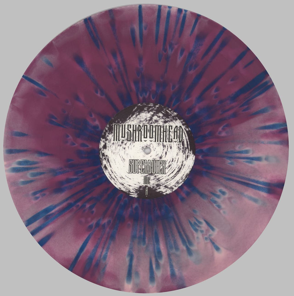 Mushroomhead Superbuick - Splatter Purple and Blue Vinyl US vinyl LP album (LP record) MUHLPSU824962