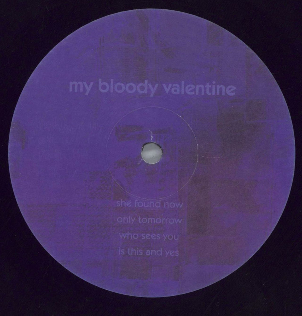 My Bloody Valentine MBV UK vinyl LP album (LP record) MBVLPMB821311