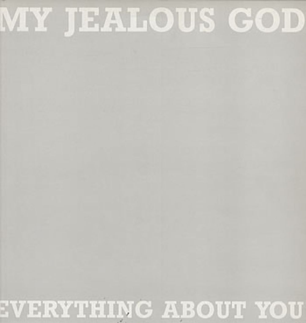 My Jealous God Everything About You UK 12" vinyl single (12 inch record / Maxi-single) RTT228