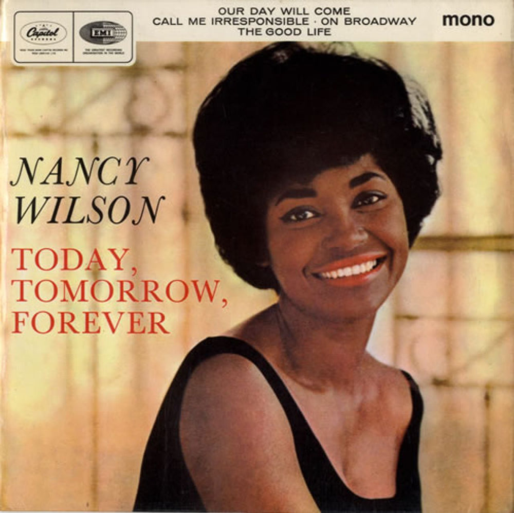 Nancy Wilson (Jazz) Today, Tomorrow, Forever UK 7" vinyl single (7 inch record / 45) EAP4-2082