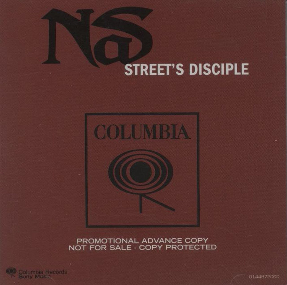 Nas Street Disciple UK Promo 2 CD album set (Double CD) SAMPCD144872