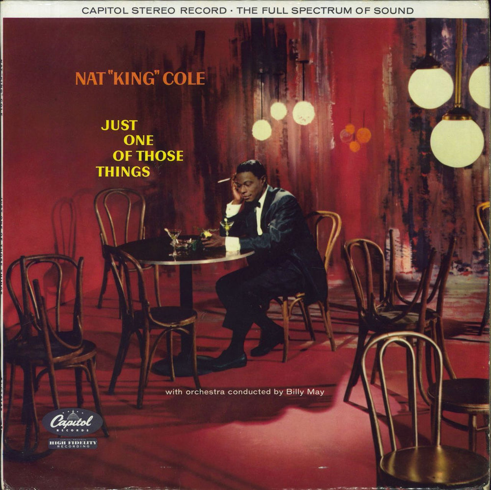 Nat King Cole Just One Of Those Things UK vinyl LP album (LP record) SLCT6149