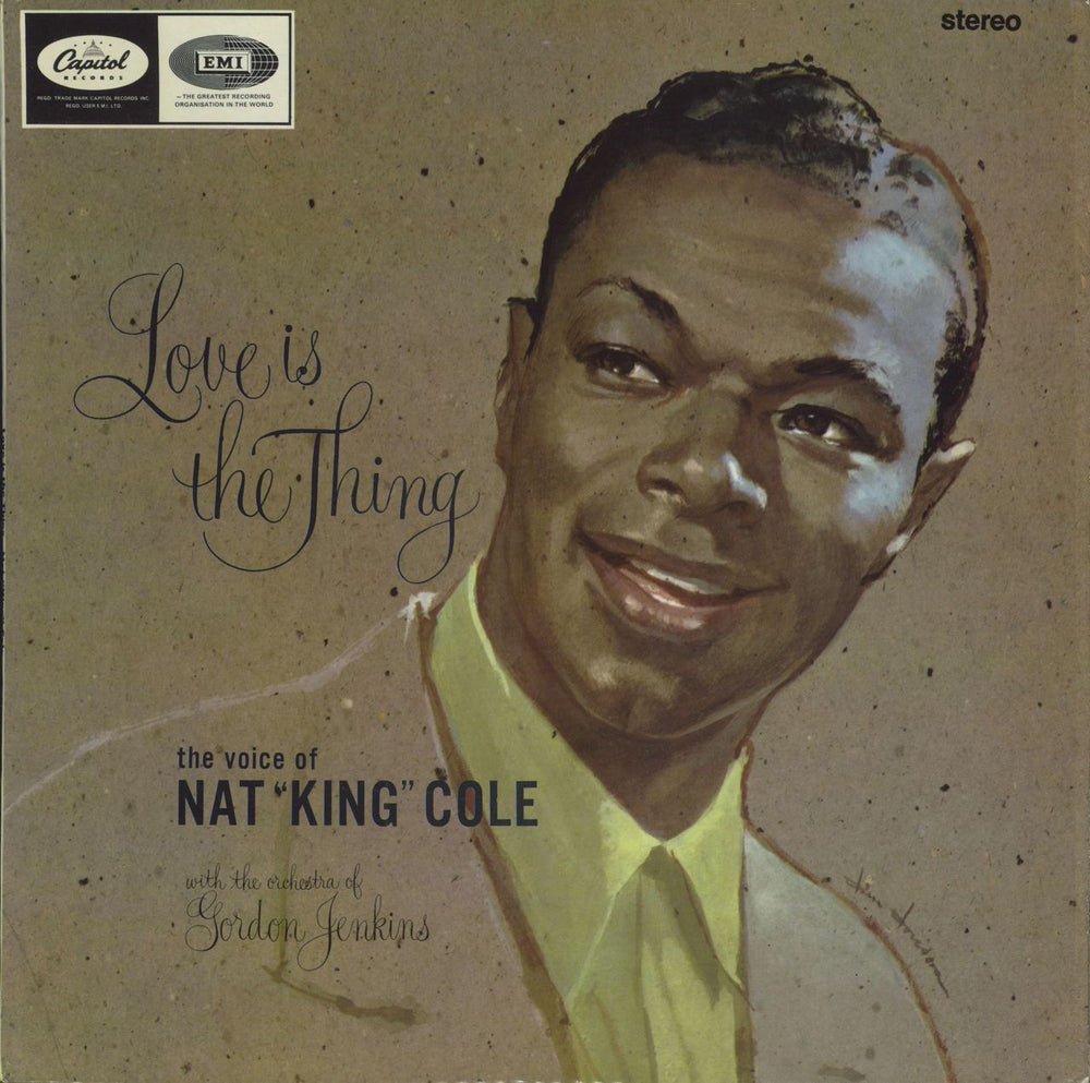 Nat King Cole Love Is The Thing UK vinyl LP album (LP record) SLCT6129