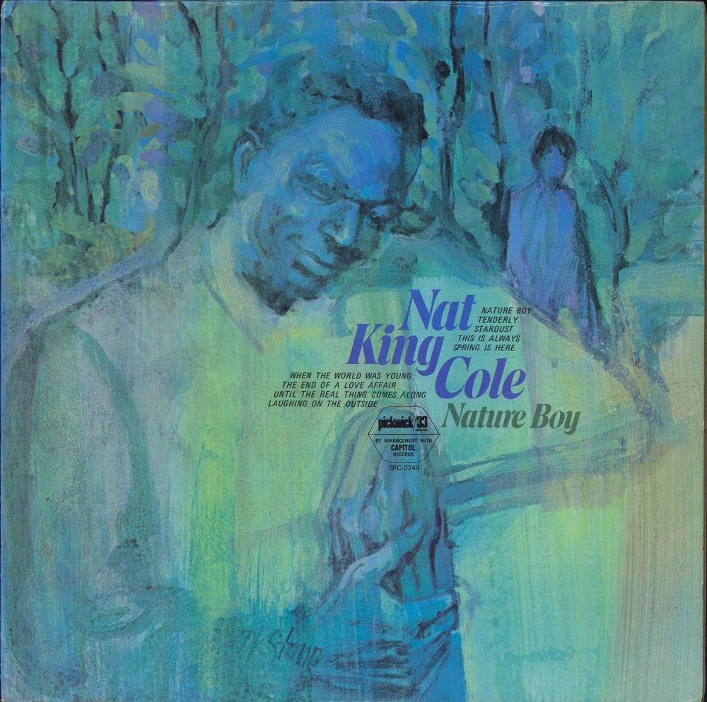 Nat King Cole Nature Boy US vinyl LP album (LP record) SPC-3249