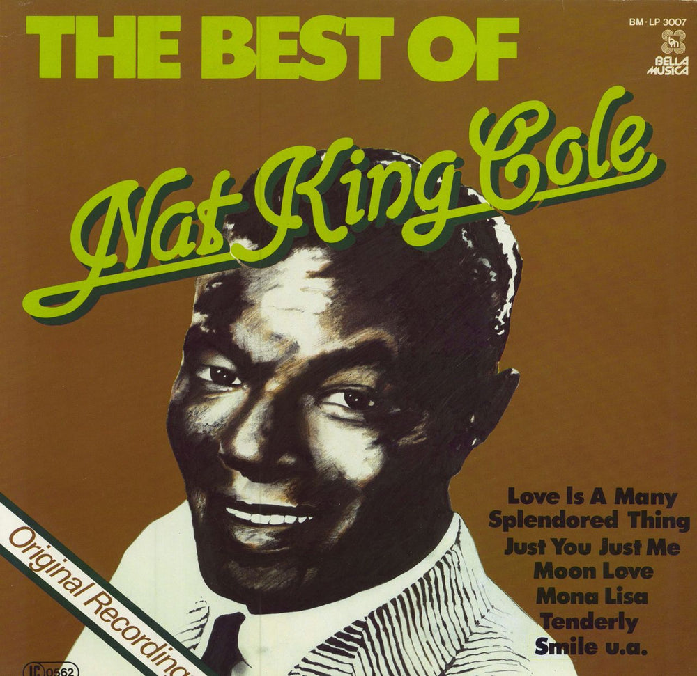 Nat King Cole The Best Of Nat King Cole German vinyl LP album (LP record) BMLP3007