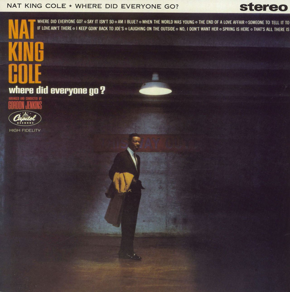 Nat King Cole Where Did Everyone Go? UK vinyl LP album (LP record) EMS1114