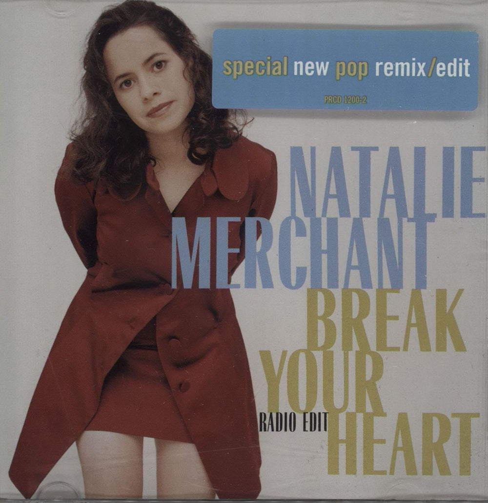 Natalie Merchant Break Your Heart US Promo CD single (CD5 / 5") PRCD1200-2