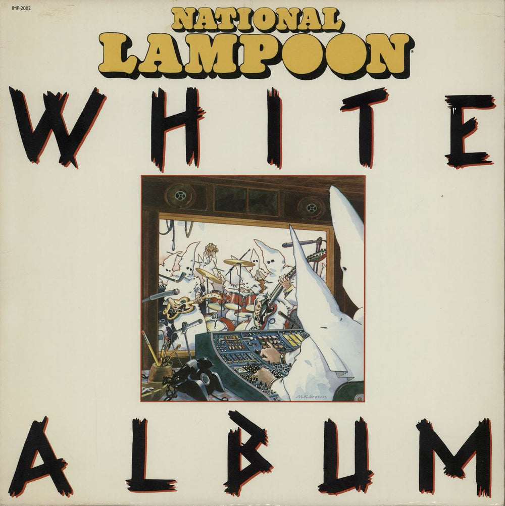 National Lampoon White Album US vinyl LP album (LP record) IMP-2002