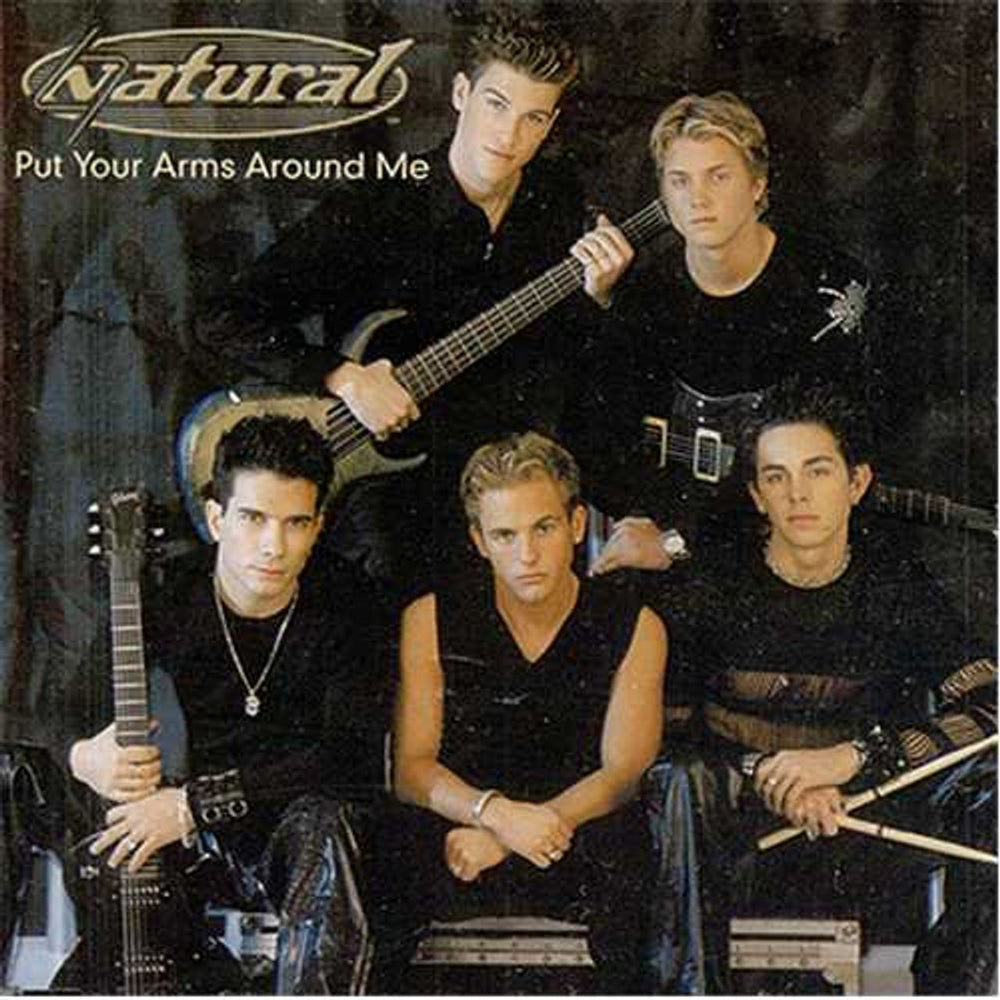 Natural Put Your Arms Around Me UK Promo CD single (CD5 / 5") NATURAL1