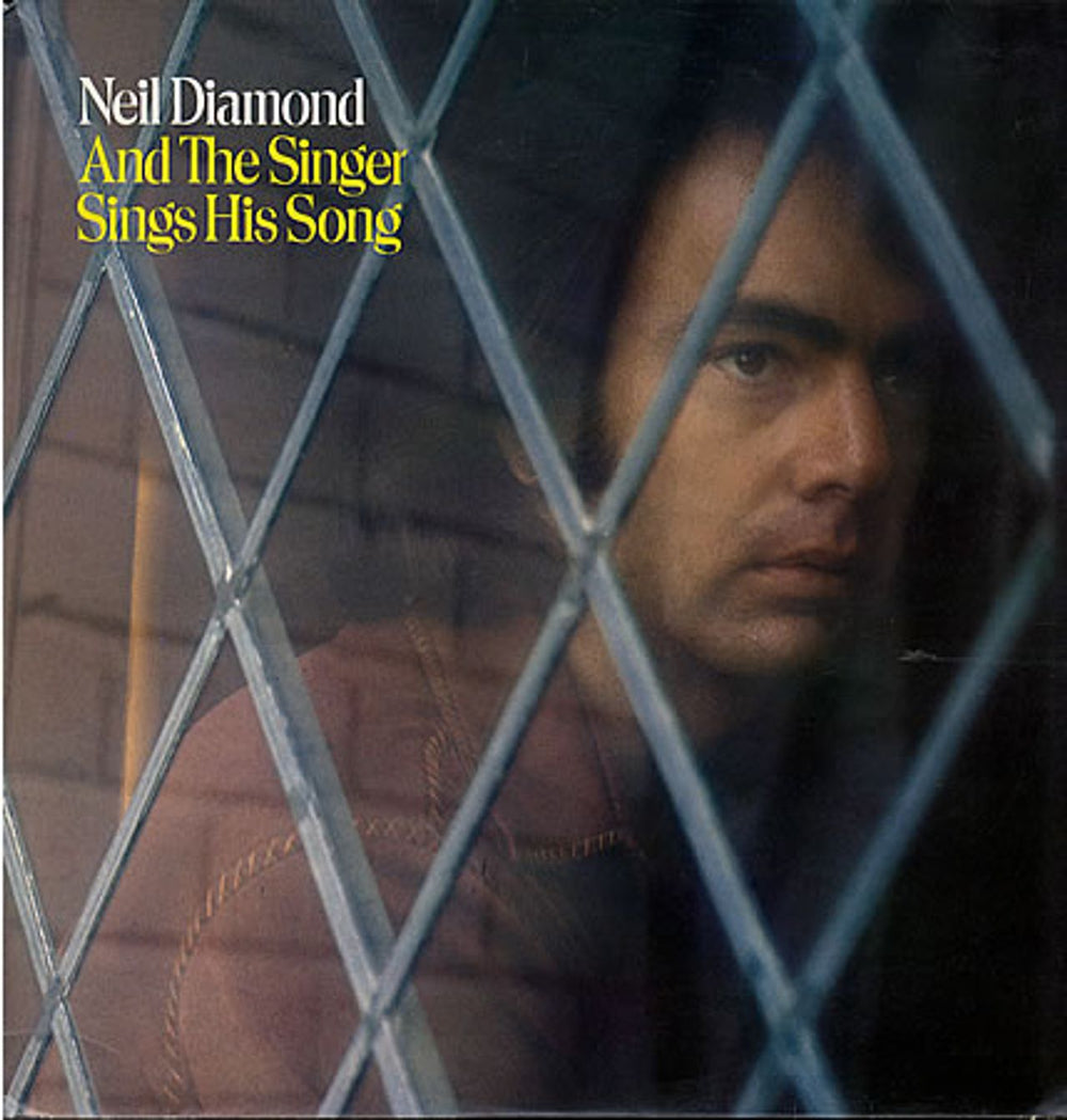 Neil Diamond And The Singer Sings His Song UK vinyl LP album (LP record) MCF2777