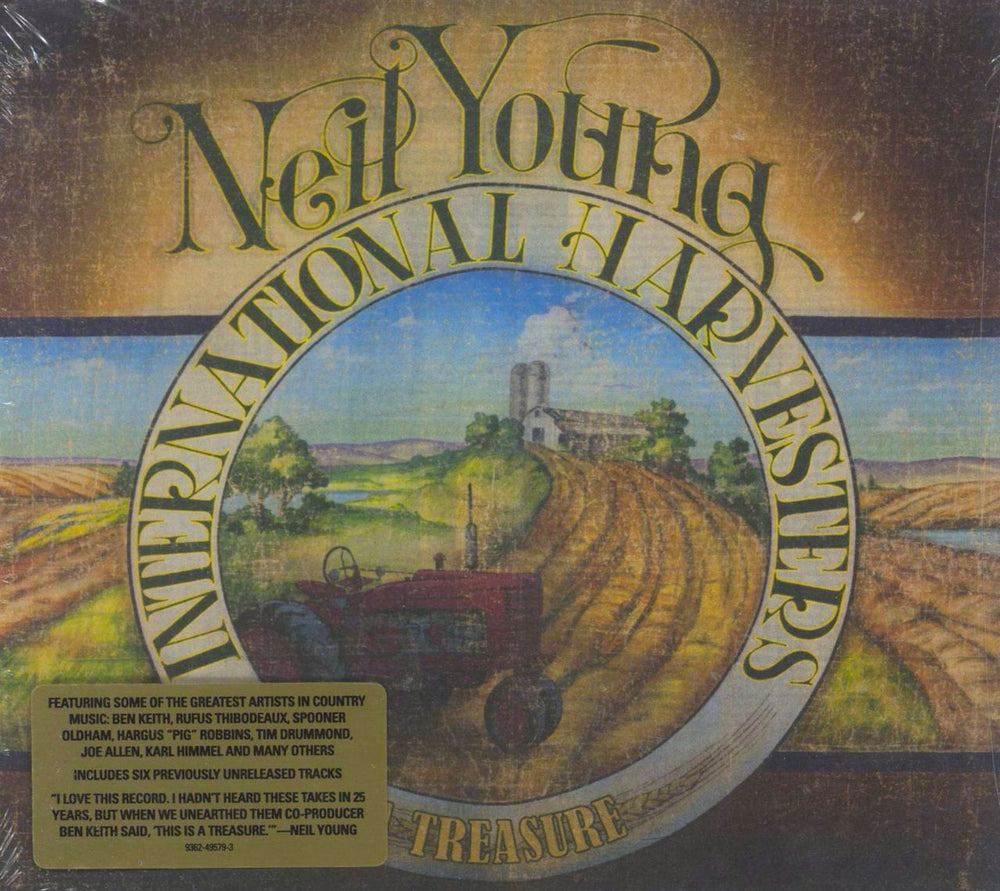 Neil Young A Treasure - Sealed UK CD album (CDLP) 9362-49579-3