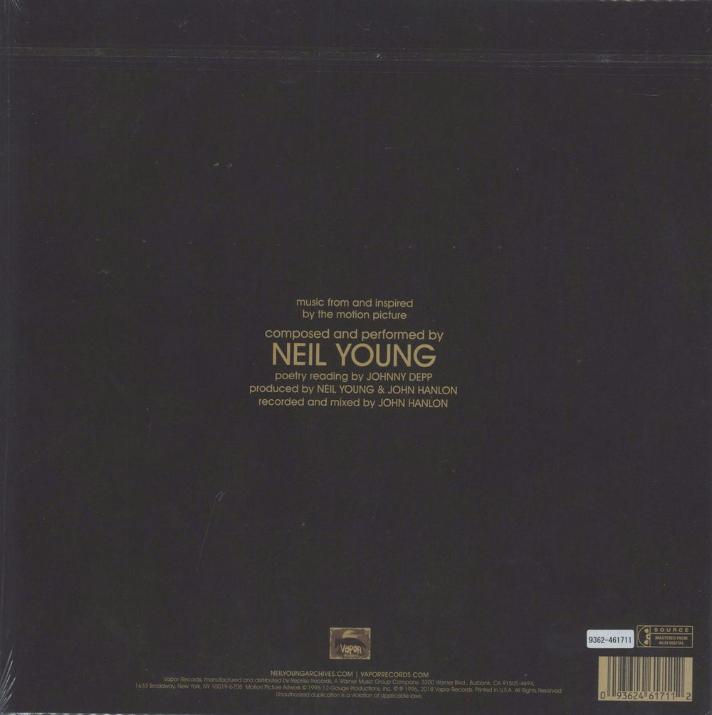 Neil Young Dead Man US 2-LP vinyl record set (Double LP Album)