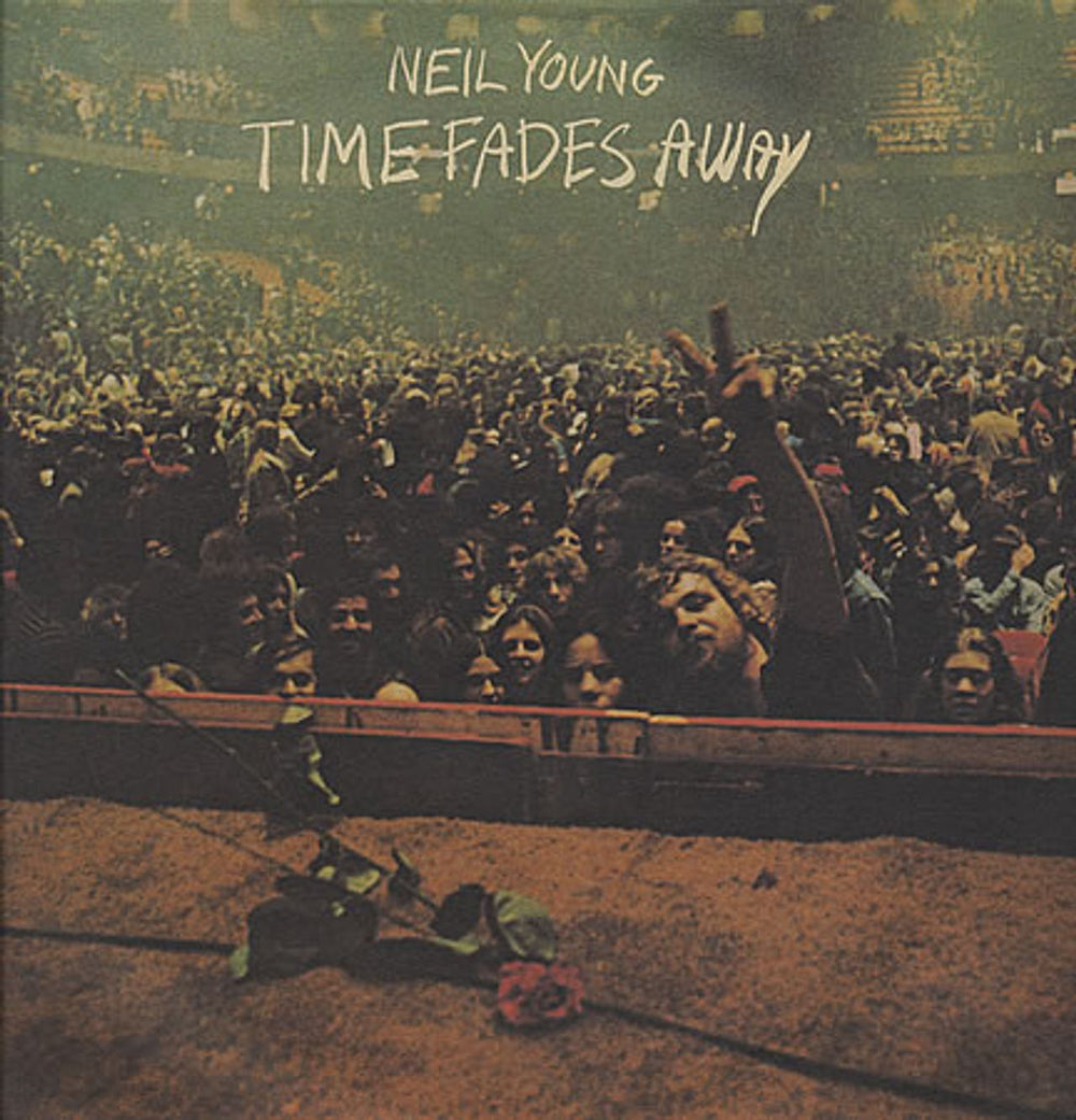 Neil Young Time Fades Away German vinyl LP album (LP record) REP54010