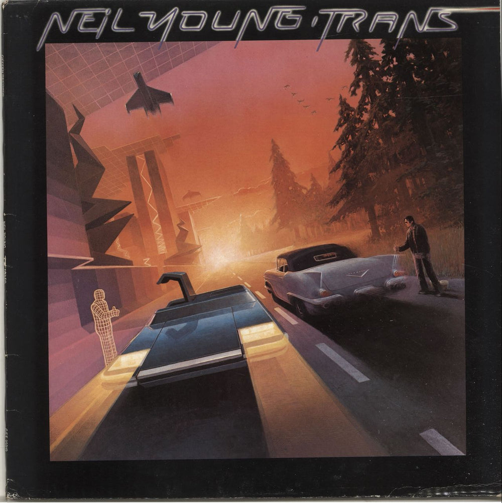 Neil Young Trans UK vinyl LP album (LP record) GEF25019