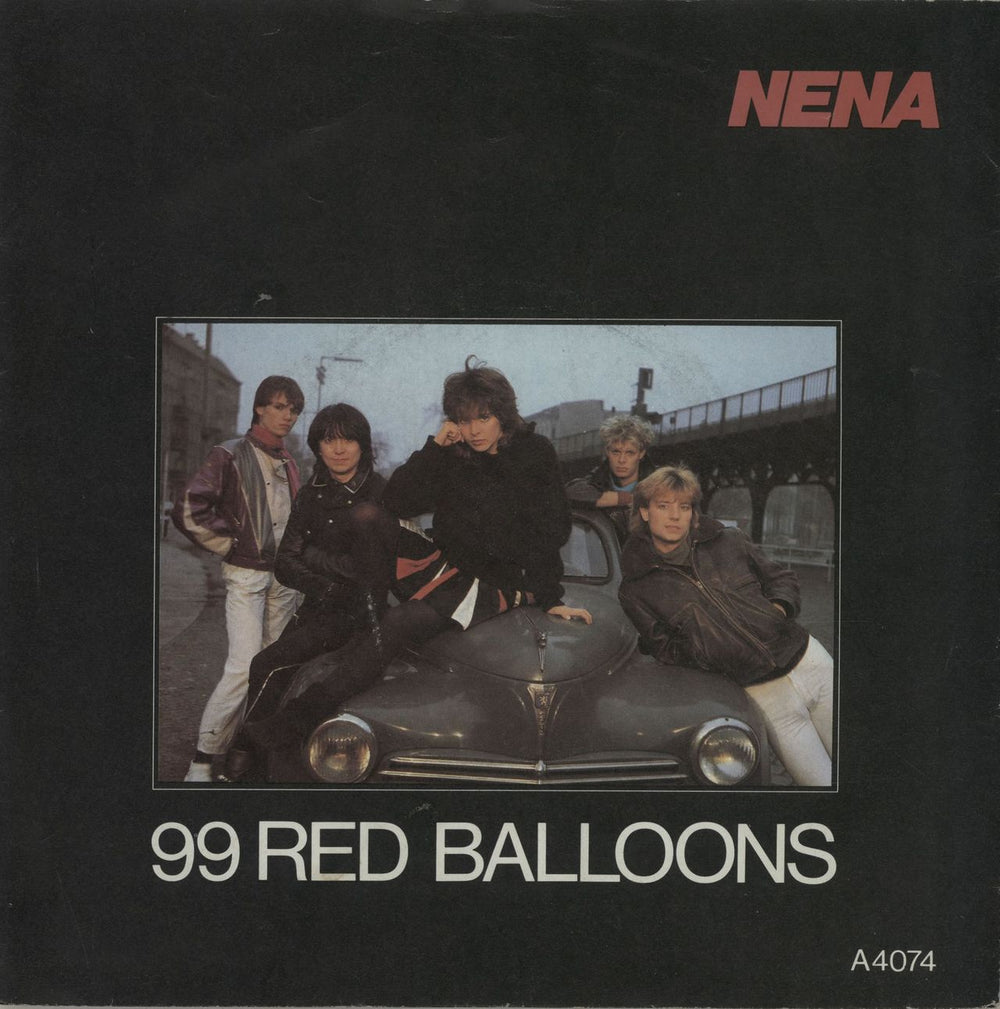 Nena 99 Red Balloons - Wide UK 7" vinyl single (7 inch record / 45) A4074