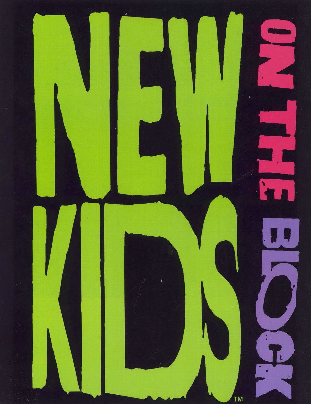 New Kids On The Block No More Games UK tour programme