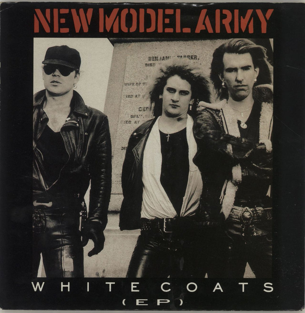 New Model Army White Coats EP UK 7" vinyl single (7 inch record / 45) NMA6