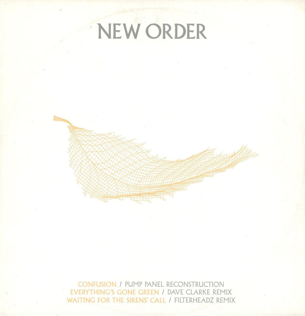 New Order Confusion - EX UK 12" vinyl single (12 inch record / Maxi-single) NSER010