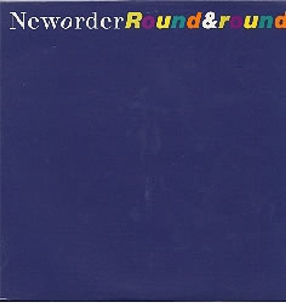 New Order Round & Round - Ben Grosse Mix UK Promo 12" vinyl single (12 inch record / Maxi-single) FAC263DJ