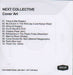 Next Collective Cover Art UK Promo CD-R acetate N77CRCO636842