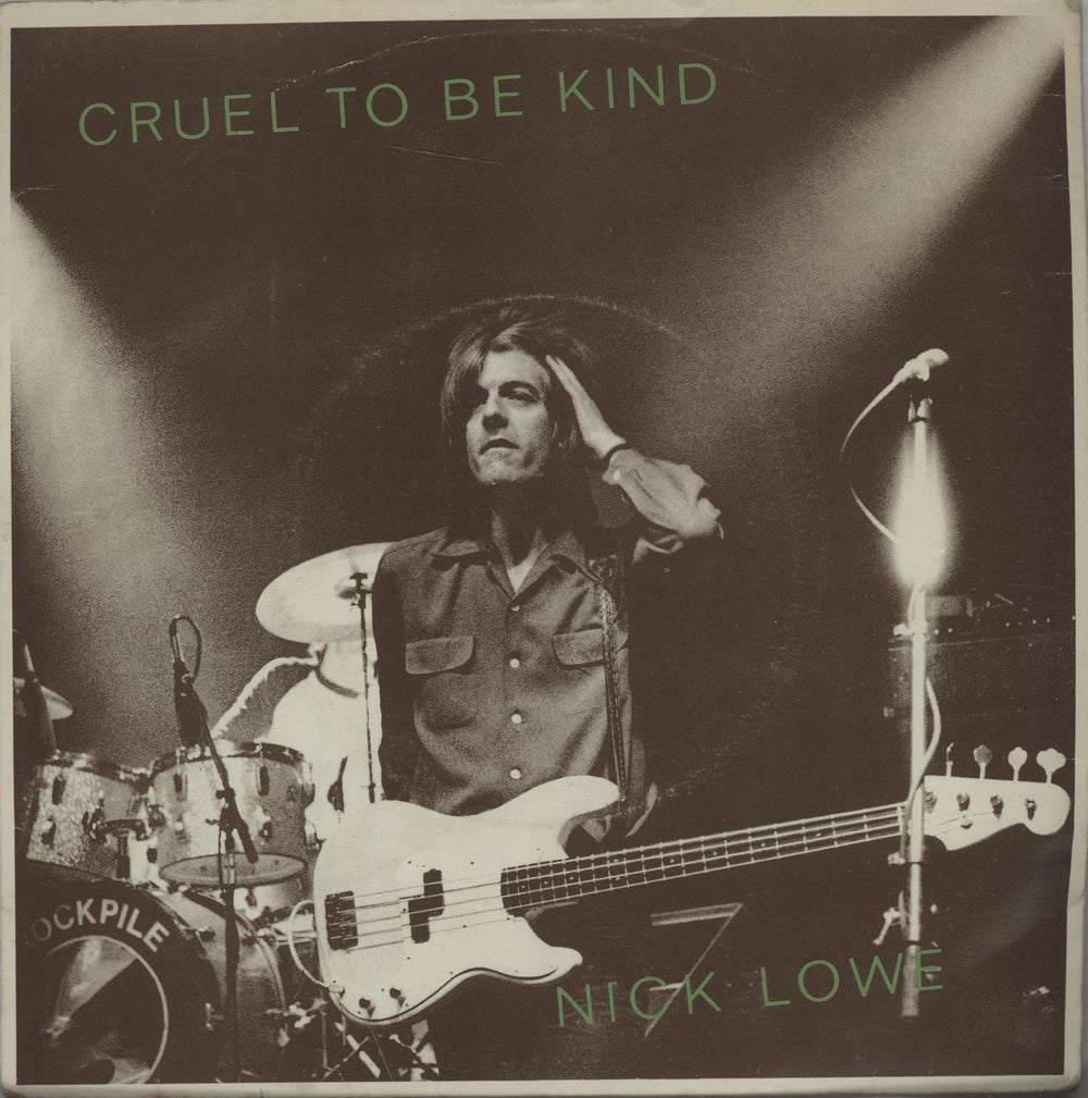 Nick Lowe Cruel To Be Kind UK 7" vinyl single (7 inch record / 45) ADA43