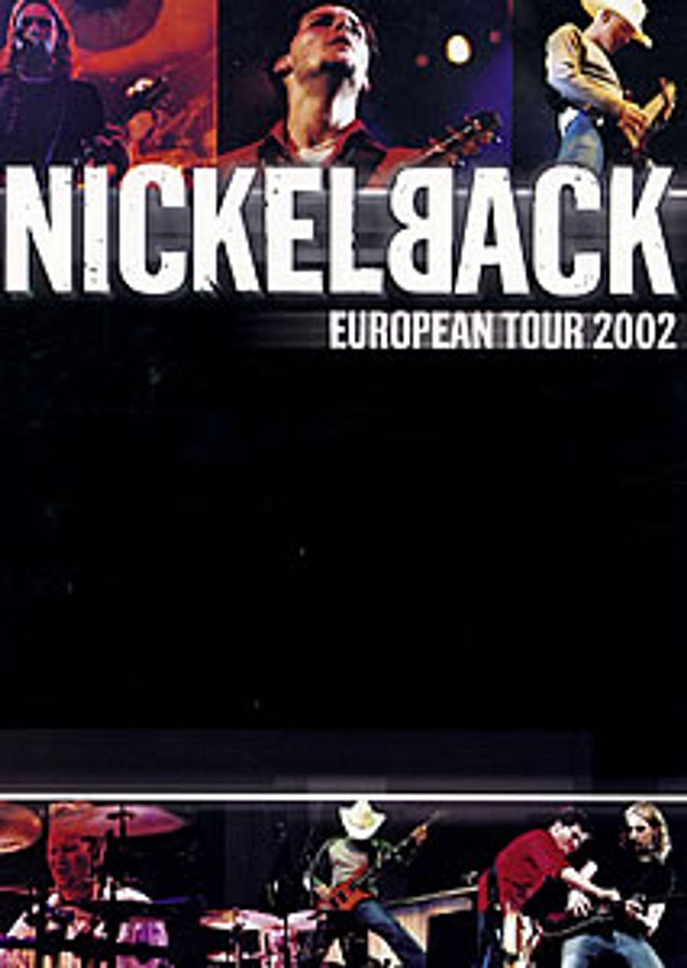 Nickelback European Tour UK tour programme TOUR PROGRAM