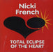 Nicki French Total Eclipse Of The Heart US CD single (CD5 / 5") 0162415539-2