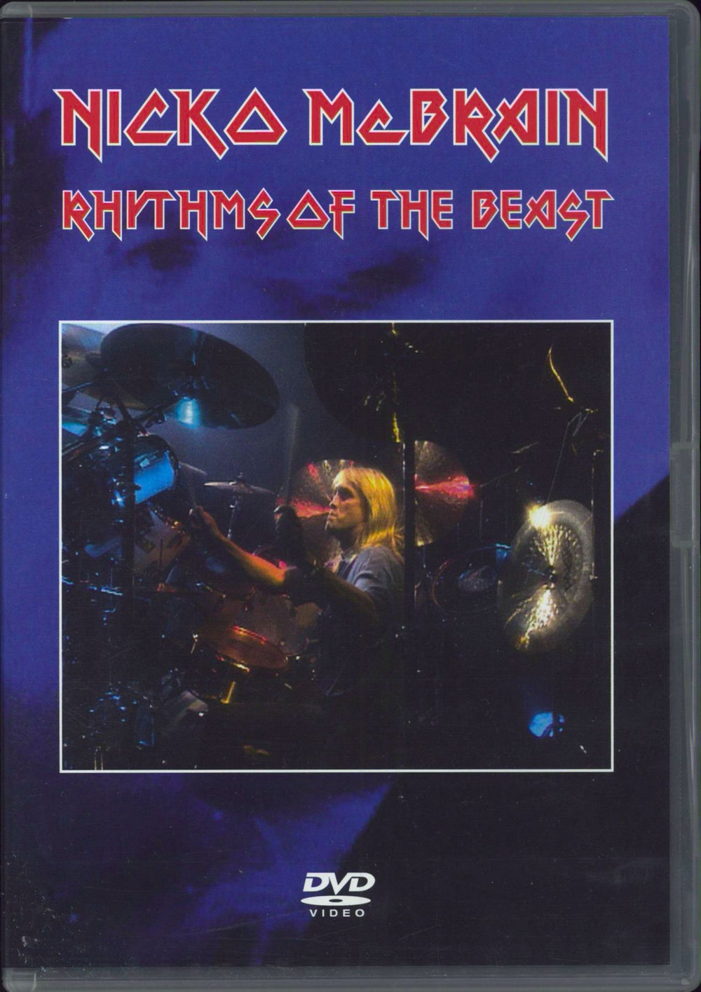 Nicko McBrain Rhythms Of The Beast UK DVD NMHL01