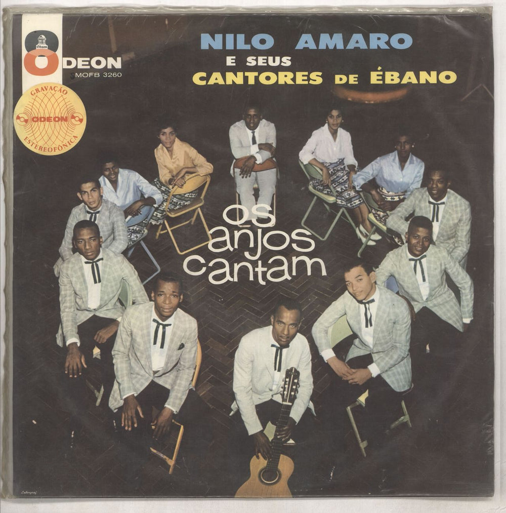 Nilo Amaro Os Anjos Cantam Brazilian vinyl LP album (LP record) SMOFB3260