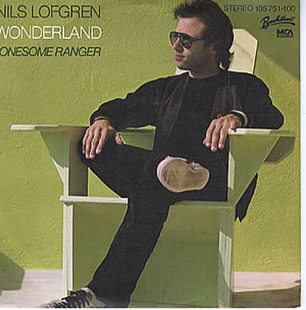 Nils Lofgren Wonderland German 7" vinyl single (7 inch record / 45) 105751-100