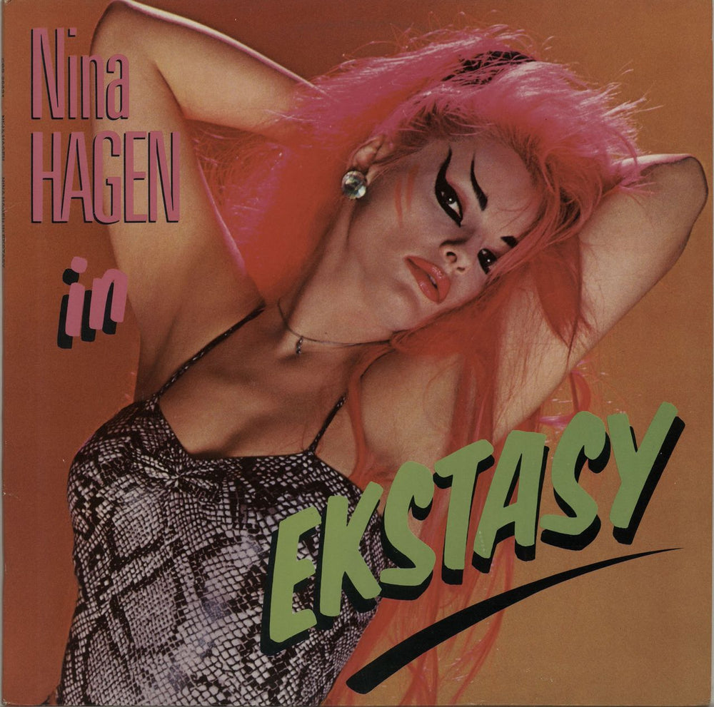 Nina Hagen Ekstasy UK vinyl LP album (LP record) 26421