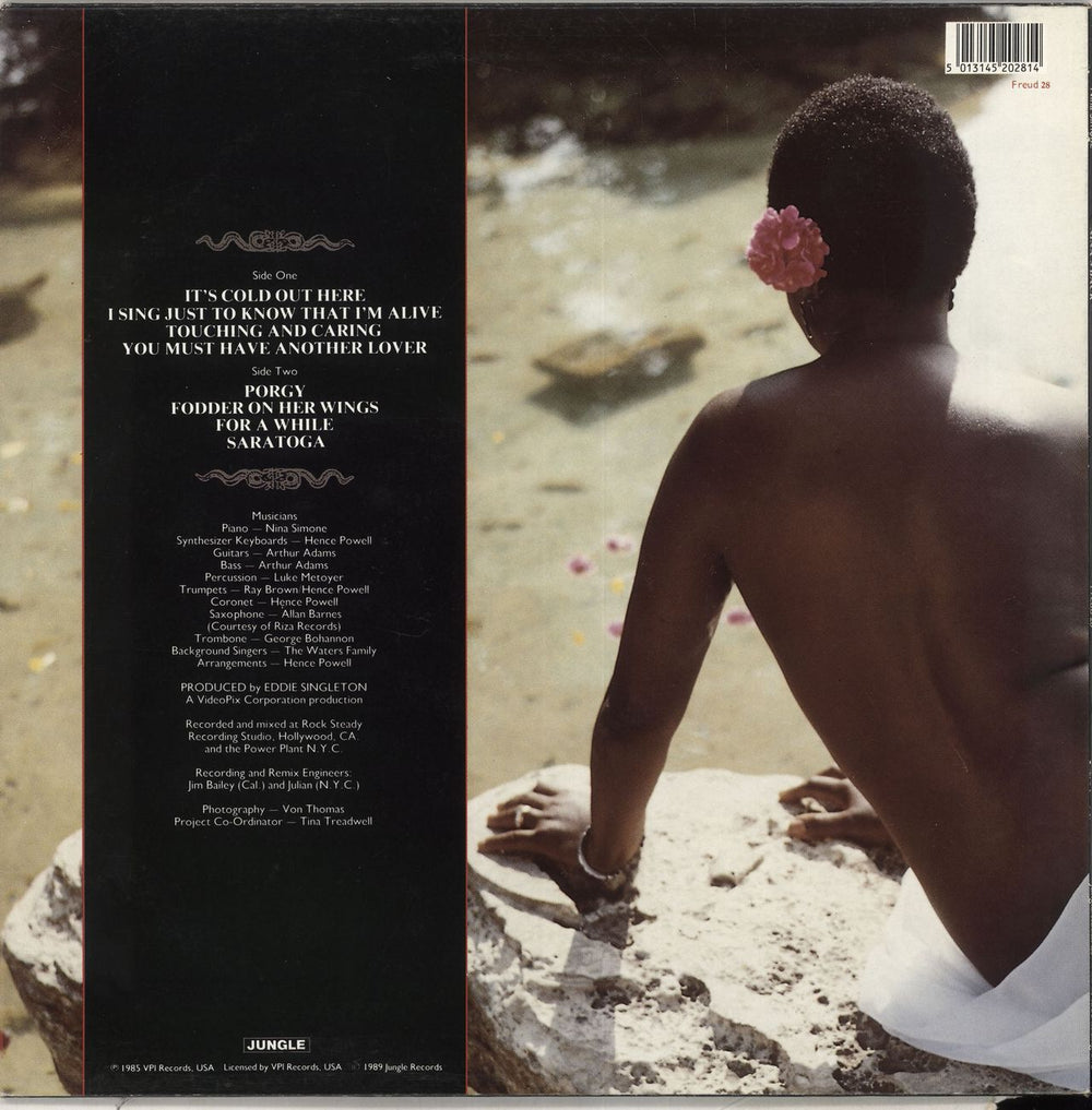 Nina Simone Nina's Back US vinyl LP album (LP record) 5013145202814