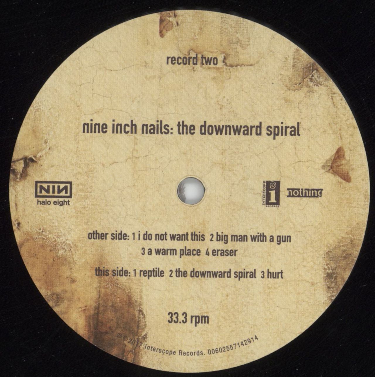 Nine Inch Nails The Downward Spiral - 180 Gram Vinyl US 2-LP vinyl