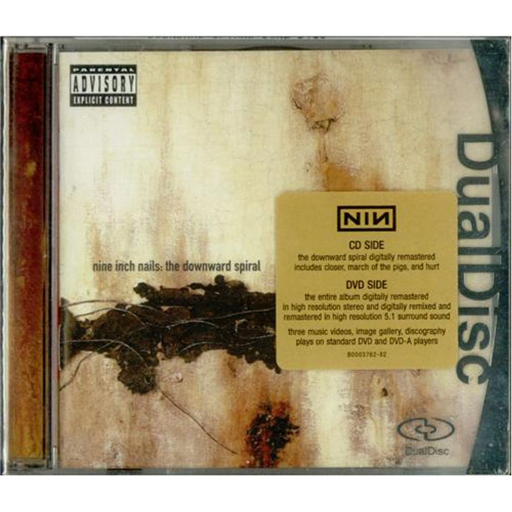 Nine Inch Nails The Downward Spiral - Sealed US Dual Disc B0003762-82